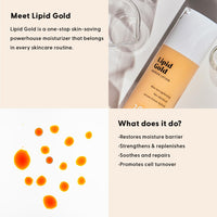 Thumbnail for Stratia Lipid Gold Skin-Strengthening Ceramide Moisturizer with Niacinamide, Hydrates & Soothes All Skin Types, 1.7 Fl Oz