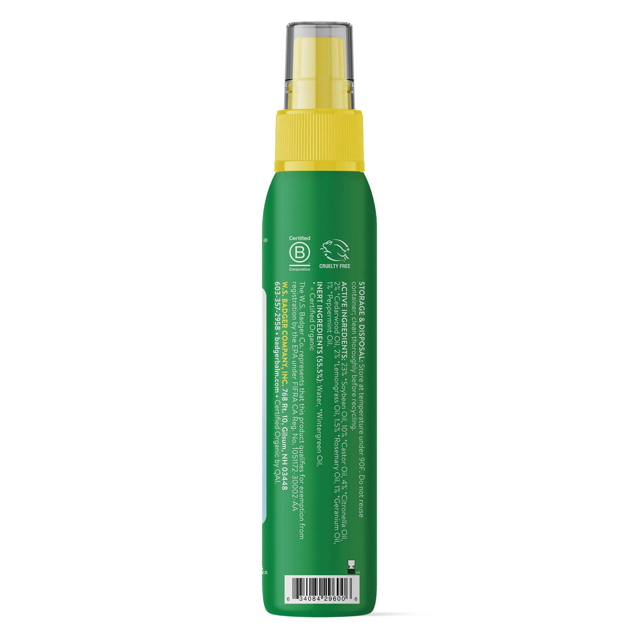 Badger Mineral Sunscreen & Bug Spray Combo - SPF 40 Reef Safe Sport Sunscreen w/Zinc Oxide & DEET-Free Natural Insect Repellent