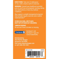 Thumbnail for The Vitamin Shoppe L-Carnitine Liquid 3000mg - Cardio Performance & Fat Burner | Free-Form Amino Acid | 24 oz Raspberry | Vegan