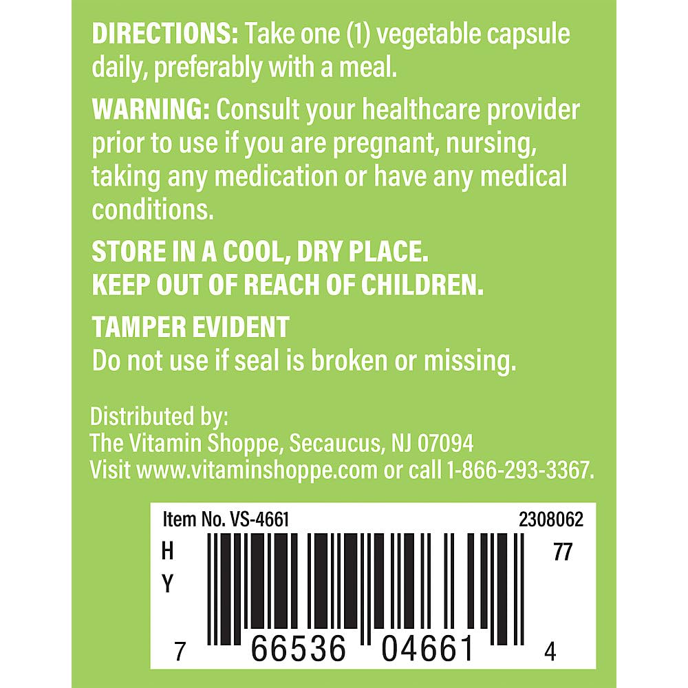The Vitamin Shoppe Mullein a Respiratory & Immune Support a 350 MG (100 Vegetable Capsules)