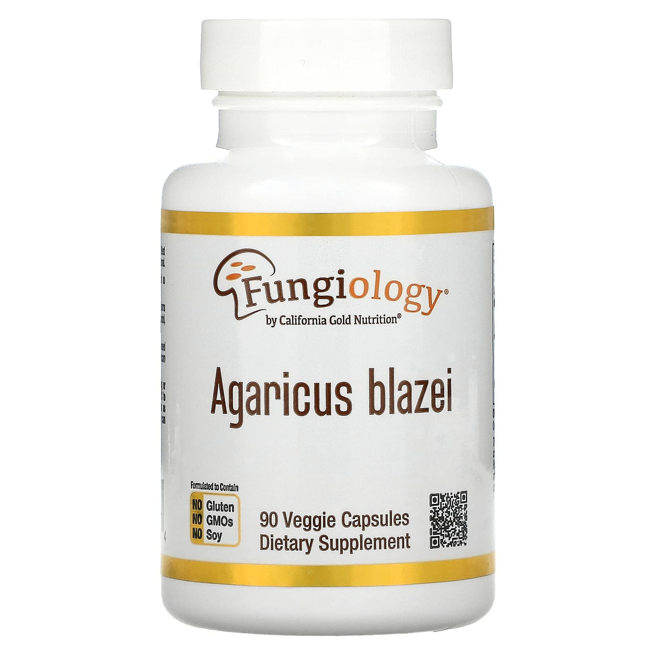 Agaricus Blazei, 90 Veggie Capsules, California Gold Nutrition