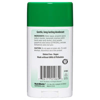 Thumbnail for NutriBiotic Unscented Deodorant with GSE, 2.6 Ounce Stick | with Witch Hazel, Grapefruit Seed Extract & Aloe | Vegan & Free of Aluminum, Paraben, Phthalates, Gluten, GMO's & Fragrance