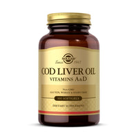 Thumbnail for Solgar Cod Liver Oil - 100 Softgels - Provides Vitamins A & D - Non-GMO, Gluten Free - 100 Servings