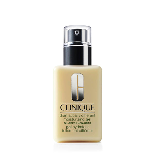 Clinique 3-Step Dramatically Different Moisturizing Gel | Oil-Free | Face Moisturizer for Combination Oily to Oily Skin Types, 4.2 Fl Oz
