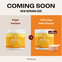 Thumbnail for Vimergy Micro-C Immune Power TM *- 250g– 69 Servings – 2000mg/serving – Gentle Form – Antioxidant Phytonutrients – Immune & Nerve Support – Benefits Bone & Cartilage – Gluten-Free – Kosher – Vegan