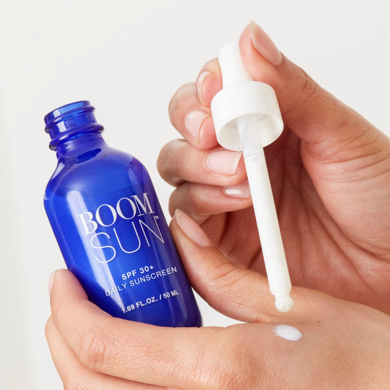 BOOM! Sun by Cindy Joseph - SPF 30 Broad Spectrum Sunscreen for Women Designed for Mature Skin - Sunburn, UVA/B Rays & Blue Light Protection