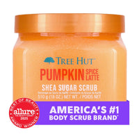 Thumbnail for Tree Hut Pumpkin Spice Latte Shea Sugar | Exfoliating Body Scrub Removes Dead, Dry Skin for a Soft & Hydrated Feel | Limited Edition Fall | Nourishing Essential Body Care | 18 fl oz.