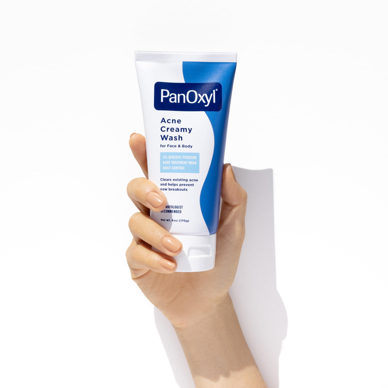 PanOxyl - Acne Creamy Wash 4 Percent Benzoyl Peroxide Daily Control, 6 Ounce
