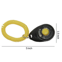 Thumbnail for StarMark Black and Yellow Training Clicker with Yellow Wristband