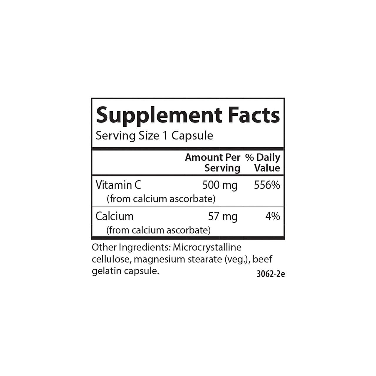 Carlson - Mild-C, 500 mg Buffered Vitamin C, Immune Support & Optimal Wellness, Antioxidant, 250 capsules