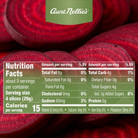 Thumbnail for Aunt Nellie’s Sliced Pickled Beets | Tangy, Earthy, Sweet and Delicious | Deep Vibrant Ruby Red-Purple | Grown in the USA | Smoothies, Salads, Side Dishes (16oz, 4-Pack)