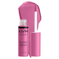 Thumbnail for NYX PROFESSIONAL MAKEUP Butter Gloss, Non-Sticky Lip Gloss - Merengue (Pink Lilac)