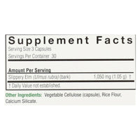 Thumbnail for Nature's Answer Slipper Elm | Super Concentrated Herbal Supplement | Promotes Healthy Hair & Skin | Aids in Digestion | Gluten-Free, Kosher Certified & Vegan/Vegetarian | 90ct Capsules
