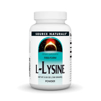 Thumbnail for Source Naturals L-Lysine Free Form Powder -Amino Acid Supplement Supports Energy Formation & Collagen* - 100 Grams