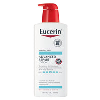 Thumbnail for Eucerin Advanced Repair Body Lotion for Very Dry Skin, Unscented Lotion Formulated with Ceramides, 16.9 Fl Oz Bottle