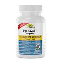 Thumbnail for Real Health Prostate Complete - Prostate Supplements for Men, Prostate Health, Prostate Relief, Saw Palmetto for Men, One-per-Day Prostate Formula - 30 Count