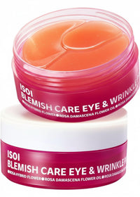 Thumbnail for ISOI Blemish Care Under Eye Patch for Dark Circles, Puffiness and Wrinkles, Hydrating Gel Eye Masks with Hyaluronic Acid & Bulgarian Rose Oil, Korean Skin Care (90 pcs, 3.17 oz)