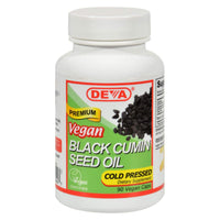 Thumbnail for Deva Vegan Vitamins Black Cumin Seed Oil, 90 Count
