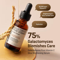 Thumbnail for SOME BY MI Galactomyces Pure Vitamin C Glow Serum - 1.01Oz, 30ml - Korean Vitamin C Face Serum for Glow Glass Skin - Dark Spot Correcting Ampule with Brightening and Elasticity Care - Korean Skin Care