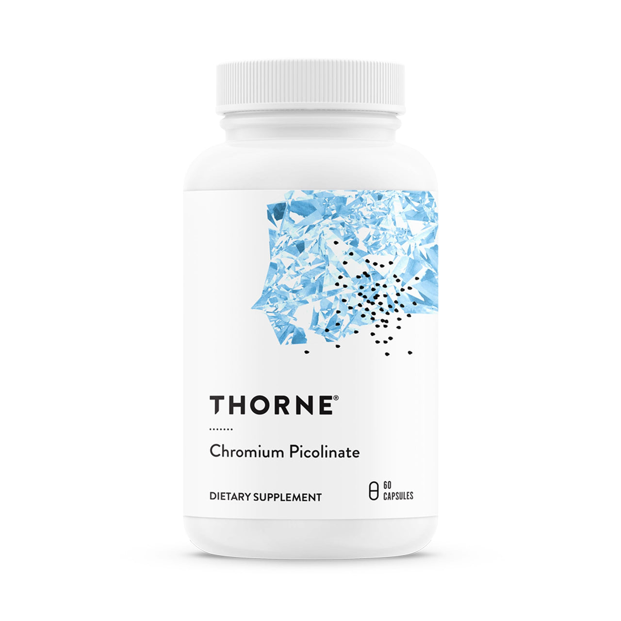 THORNE Chromium Picolinate - Essential Mineral Supplement for Healthy Metabolism Support* - Supports Carbohydrate Cravings* - Dairy, Soy & Gluten-Free - 60 Capsules