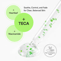 Thumbnail for Abib Heartleaf Teca Capsule Serum Calming Drop 1.69 fl oz, Centella Asiatica & Niacinamide Serum for Soothing, Acne Treatment for Face, Korean Skin Care for Oily Skin