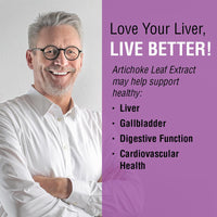 Thumbnail for SOLARAY Artichoke Leaf Extract Capsules 600 mg - Artichoke Supplement for Men & Women, Supports Liver, Digestive & Heart Health, Herbal Support for Adults, Vegan - 60 Veg Caps