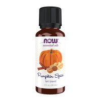 Thumbnail for NOW Essential Oils, Pumpkin Spice Oil Blend, Pleasant Sweet Spice Scent With Warm and Calming Attributes, 1-Ounce