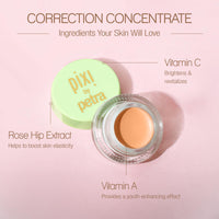Thumbnail for Pixi Beauty Correction Concentrate - Awakening Apricot, Under Eye Colour Corrector, Illuminating Concealer, 0.1 Fl Oz
