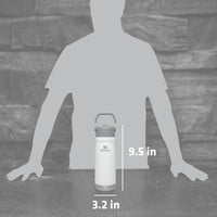 Thumbnail for STANLEY IceFlow Flip Straw Water Bottle 22 oz | Built-In Straw for Travel and Sports | Lightweight and Leak Resistant | Insulated Stainless Steel | BPA-Free | Polar