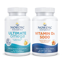 Thumbnail for Nordic Naturals Ultimate Cognitive and Bone Density Pack - Ultimate Omega Vitamin D3 1000, Orange