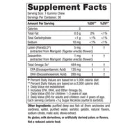 Thumbnail for Nordic Naturals Children’s Eye Health Gummies, Strawberry Lemonade - 30 Gummies for Kids - 484 mg Total Omega-3s DHA, Lutein & Zeaxanthin - Brain Health, Antioxidant Support, Non-GMO - 30 Servings