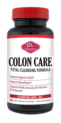 Thumbnail for Olympian Labs Colon Care, 60 Veggie Capsules, Digestive Health, Detoxification, Healthy Immune System, 30 Servings