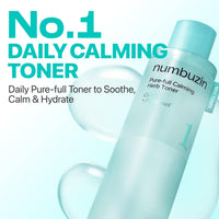Thumbnail for numbuzin No.1 Toner | Pure-Full Calming Herb Toner | Breakouts, Redness, Excess Oil Control | Centella Asiatica, Heartleaf, Licorice Root | Acne-Prone, Sensitive Skin | 10.14 fl. oz.