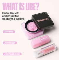 Thumbnail for Huda Limited Edition Easy Bake Loose Baking & Setting Powder - Ube Birthday Cake (electric lilac) - 20 g / 0.71 oz