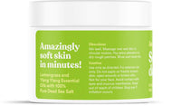 Thumbnail for ASUTRA Dead Sea Salt Essential Oil Body Scrub Exfoliator (Uplifting Lemongrass)), 16 oz - Ultra Hydrating, Gentle, & Moisturizing - Coconut, Lemongrass, and Ylang Ylang Oils