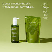 Thumbnail for PURITO From Green Cleansing Oil Set (=Original + Refill), 13.52 fl.oz / 400ml, Gentle Cleansing Oil for Face, Cruelty-free & Vegan, Korean Skin Care