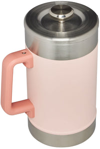 Thumbnail for STANLEY Classic Stay-Hot French Press Coffee Maker 48 oz | 5 Minute Brew, 4 Hours Hot | Mesh Filter for Coffee Grounds | Insulated Stainless Steel French Press | BPA-Free | Limestone