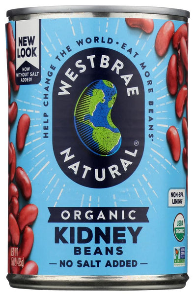 Westbrae Organic Kidney Beans-15 Oz-3 Pack
