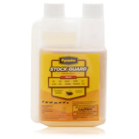 Thumbnail for PYRANHA Stock Guard Concentrate - Livestock, Barn, Milk Rooms, Dairies, Poultry & Swine Houses Indoor Fly Control | Repels Flies, Lice, Ticks, Beetles, Mites, Gnats, 8 Oz