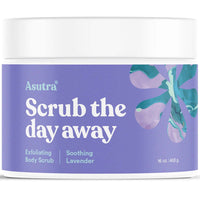 Thumbnail for ASUTRA Dead Sea Salt Essential Oil Body Scrub Exfoliator (Soothing Lavender), 16 oz - Ultra Hydrating, Gentle, & Moisturizing - Coconut, Lavender, and Bergamot Oils