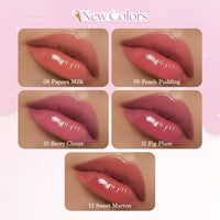 Thumbnail for dasique Juicy Dewy Tint (12 Sweet Marron) 0.12 oz | Light Application with moisture | Long Lasting & wearing Glossy Lip Stain, Non-sticky | Vegan, Cruelty-free | Korean makeup | stocking stuffers