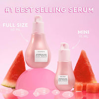 Thumbnail for Glow Recipe Watermelon Niacinamide Dew Drops, Korean Niacinamide Serum Drops, Hydrating Face Serum + Primer & Liquid Highlighter, Hyaluronic Acid, Dewy Glow (40ml)