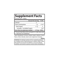 Thumbnail for Carlson - Chewable Iron, 27 mg - Superior Absorption, Blood Health, Energy Production & Optimal Wellness, Grape, 60 tablets