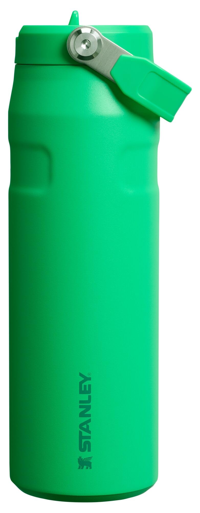 Stanley IceFlow Flip Straw 2.0 Water Bottle 24 oz | Built-In Straw with Larger Opening | Lightweight and Leak Resistant | Insulated Stainless Steel | BPA-Free | Meadow