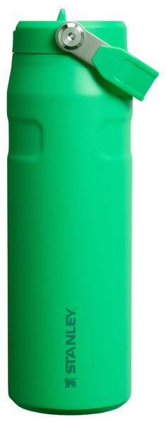 Stanley IceFlow Flip Straw 2.0 Water Bottle 24 oz | Built-In Straw with Larger Opening | Lightweight and Leak Resistant | Insulated Stainless Steel | BPA-Free | Meadow