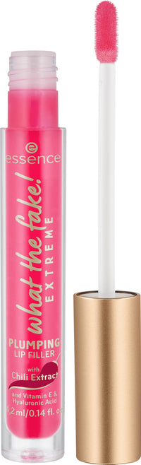 Thumbnail for essence | What the Fake! Plumping Lip Filler | Chili Oil Extract Infused for Plump Lips | pH-Reactive Tint | Vegan, Cruelty Free & Gluten Free (03 | Oh My Chili)