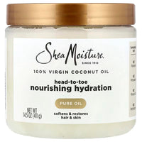 Thumbnail for SheaMoisture for Dry Skin Nourishing Hydration 100% Extra Virgin Coconut Oil Soften and Restore Skin and Hair 14.5 oz