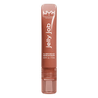 Thumbnail for NYX PROFESSIONAL MAKEUP Jelly Job Lip Gloss, Lip Tint Gloss with Full-Bodied, Smoothing, and Hyper-Glossy Shine - Toast N' Jelly (Pale Nude)