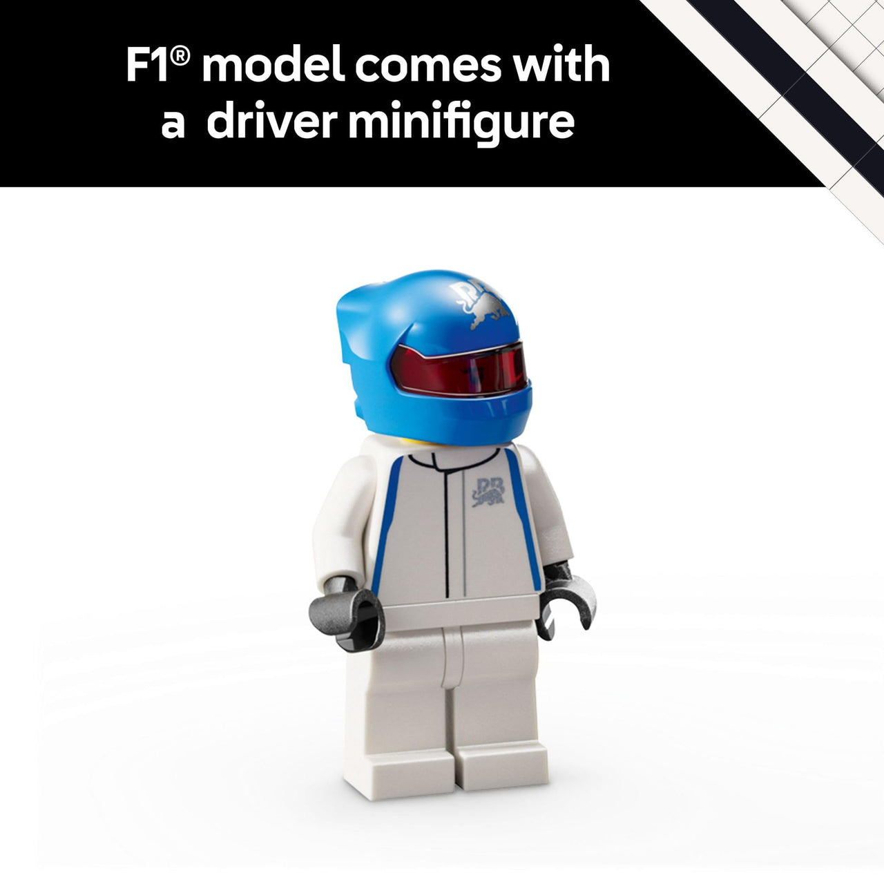 LEGO Speed Champions Visa Cash App RB VCARB 01 F1 Race Car Model Kits - Building Sets for Adults, Ages 18+ W/Realistic Features - DIY Crafts for Display - Gift Ideas for F1 Fans - 77246