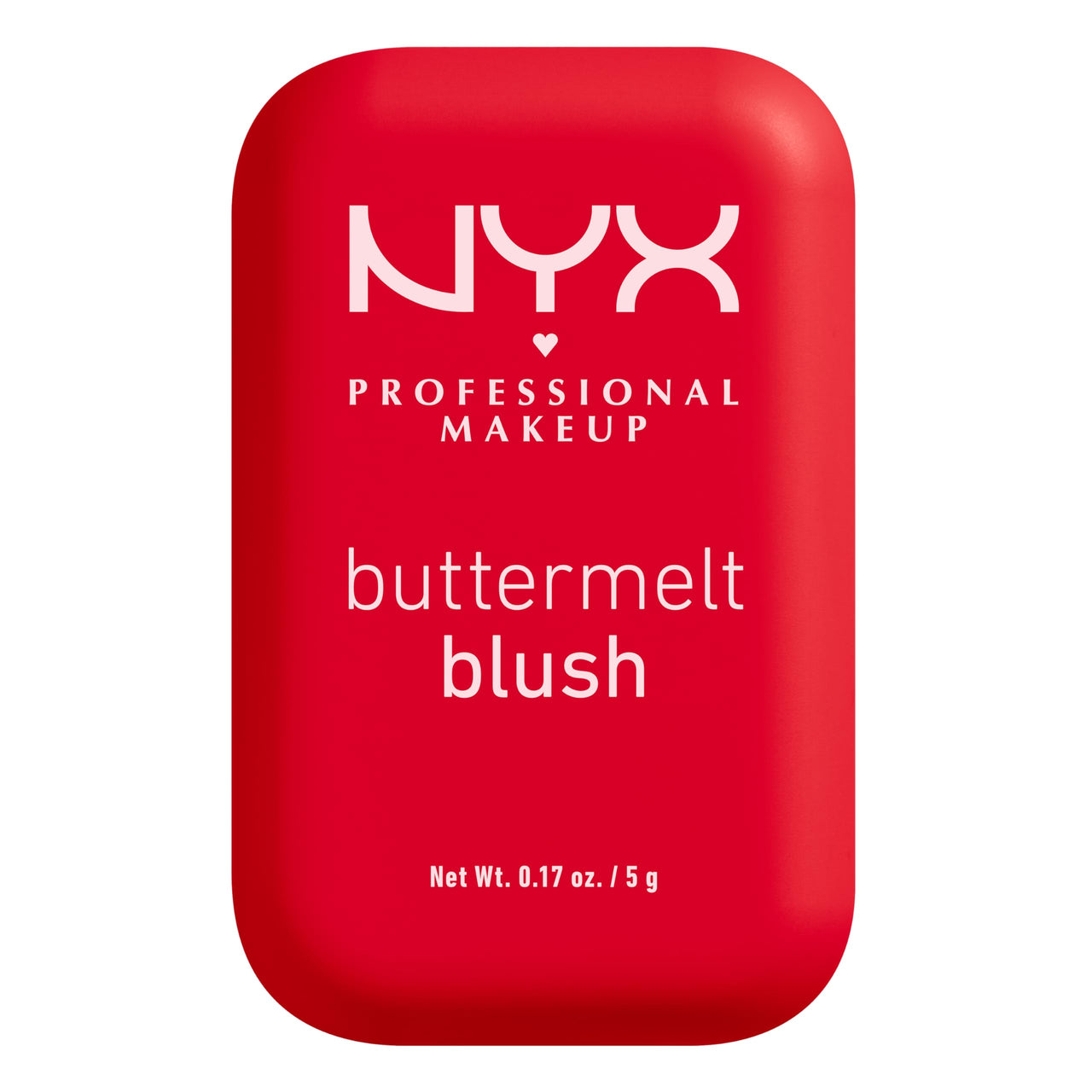 NYX Professional Makeup Buttermelt Blush- Face Makeup BUTTERMELT BLUSH 12H WEAR HIGH PIGMENT POWDER BLUSH, BUTTA CHERRY POP, BUTTA CHERRY POP, 0.17 oz